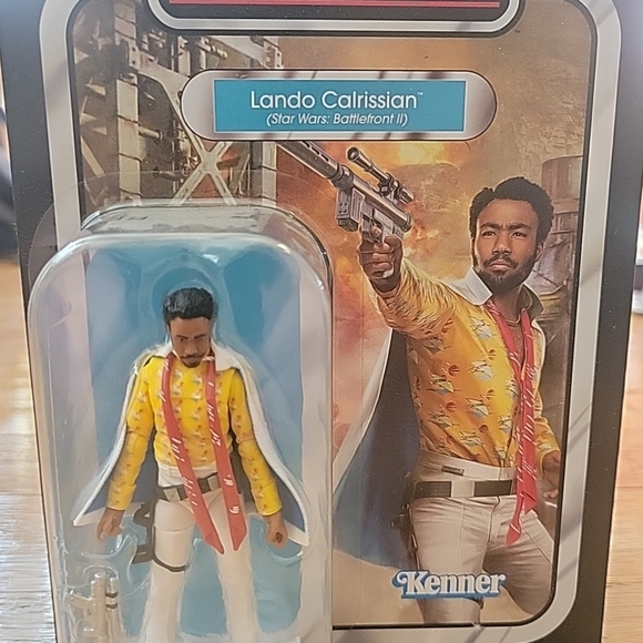 NEW Star Wars Vintage Collection Lando CALRISSIAN Battlefront II Figure VC238 F5 - Picture 3 of 5